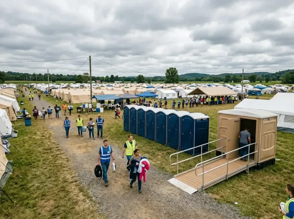 disaster-relief-camp-restrooms-010 — frequently asked questions, Dumpster & Portable Bathrooms Rental in Smithfield, VA